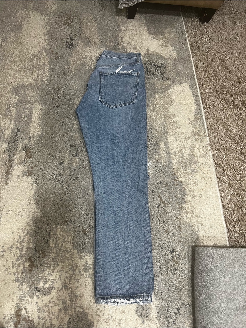 Classic Straight Light Blue Denim Jeans